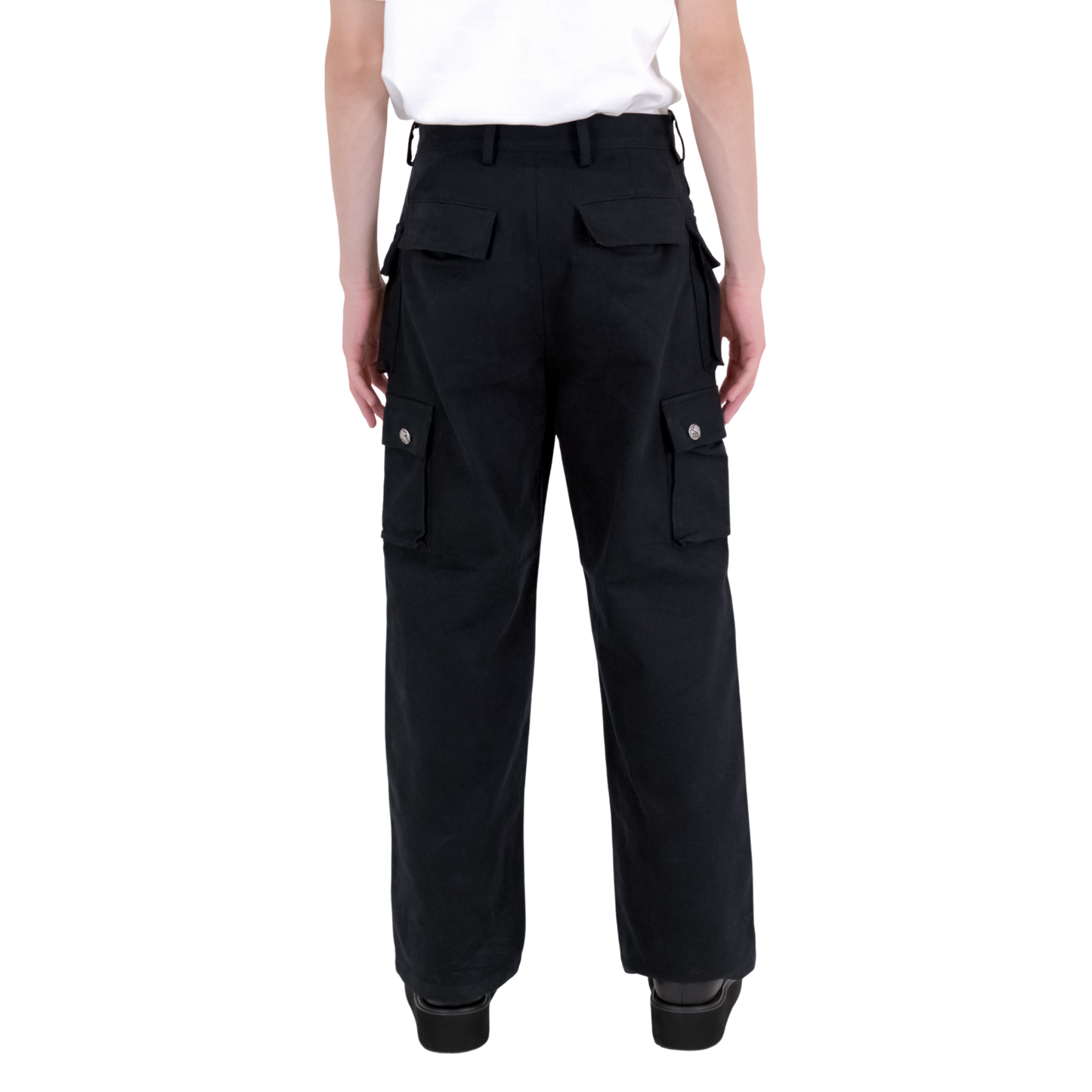 .925 Silver Nekoknee Cargo Pants