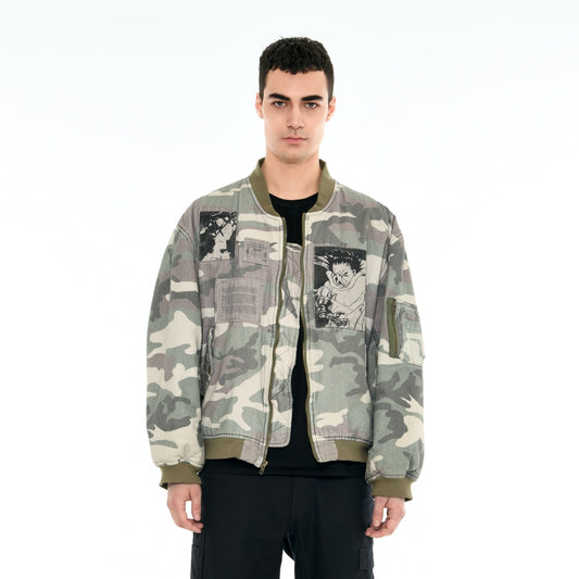 Neo-Tokyo Bomber Jacket