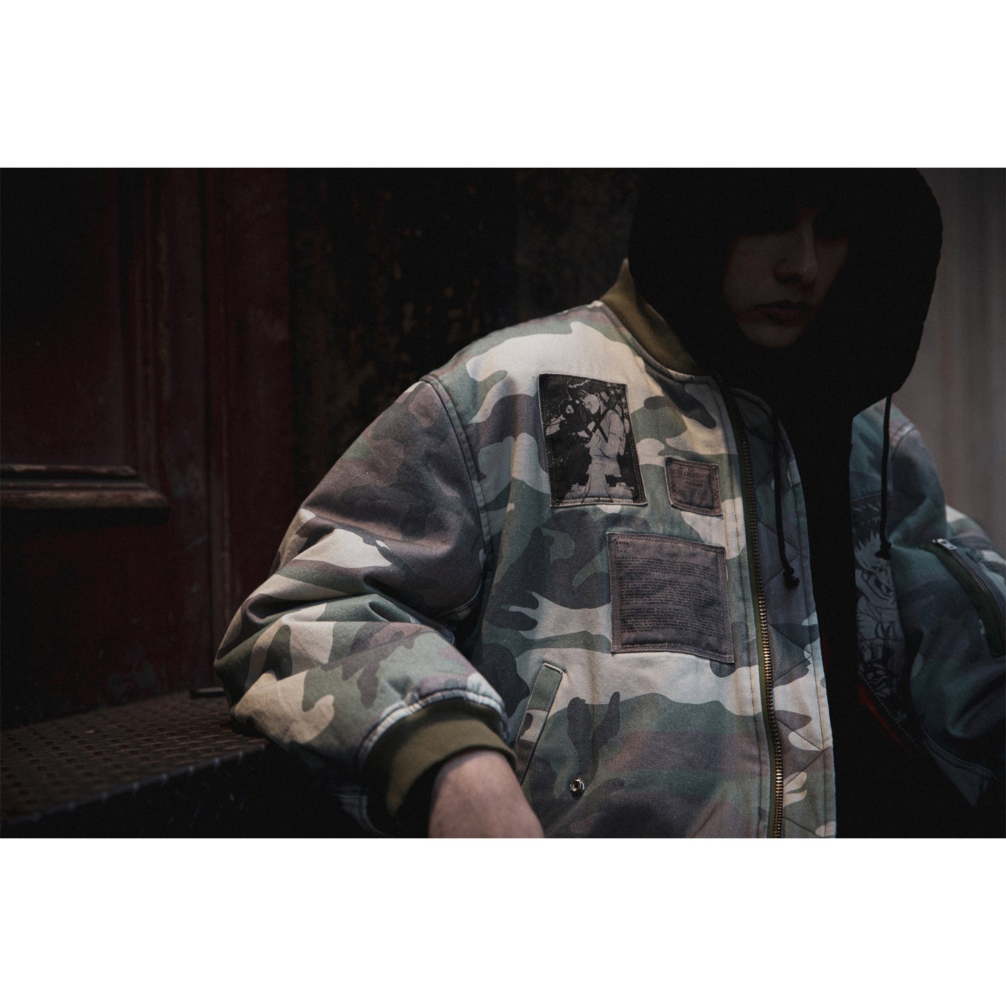 Neo-Tokyo Bomber Jacket