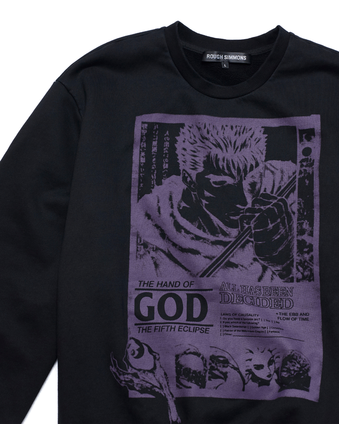 Swordsman Sweater Purple