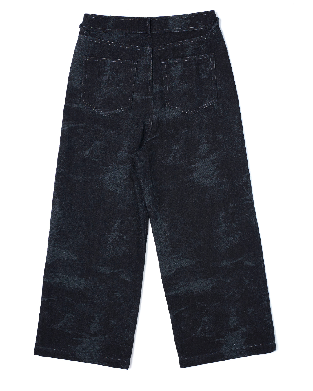 Black Digicamo Denim