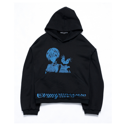 NGE Hoodie Blue
