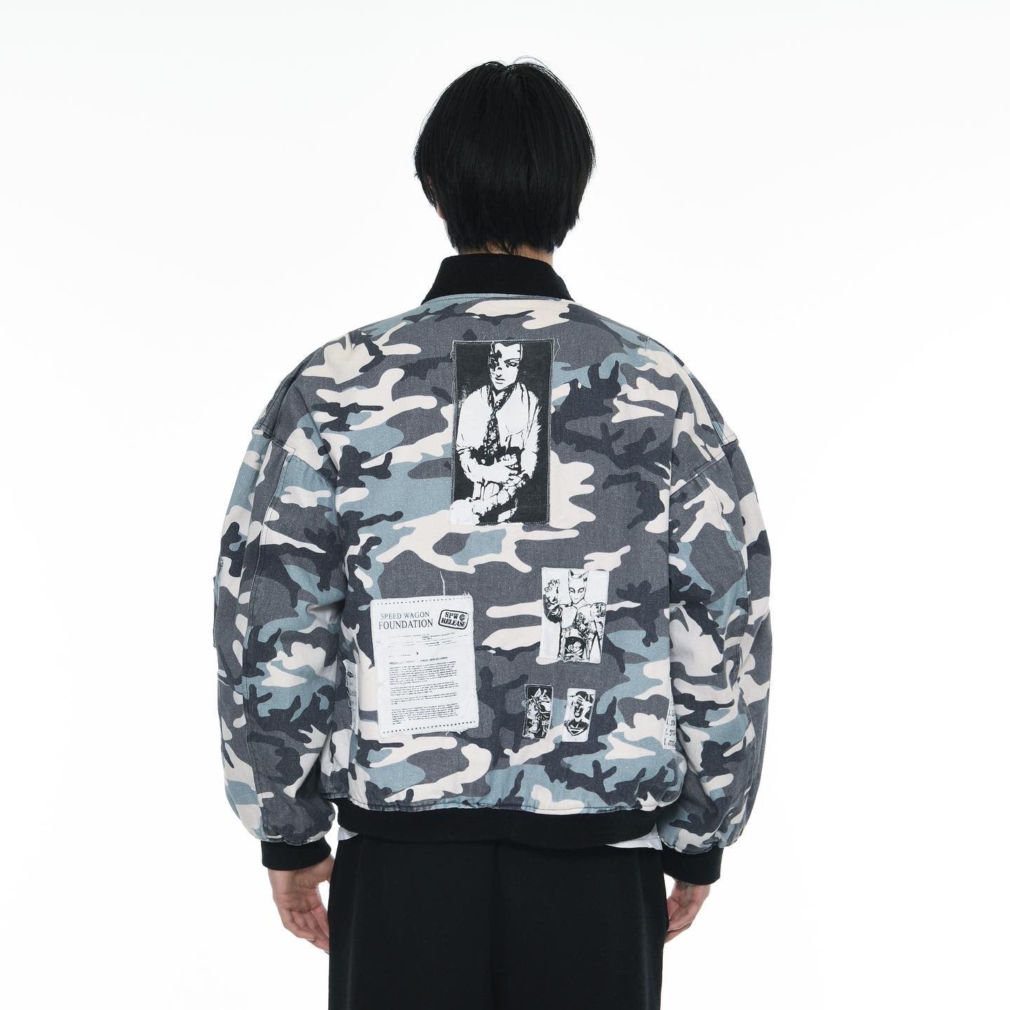 Ora! Ora! Ora! Arctic Camo Bomber