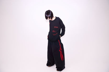 Crimson Scythe Sweater
