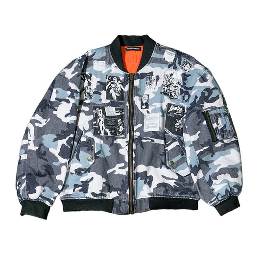 Ora! Ora! Ora! Arctic Camo Bomber