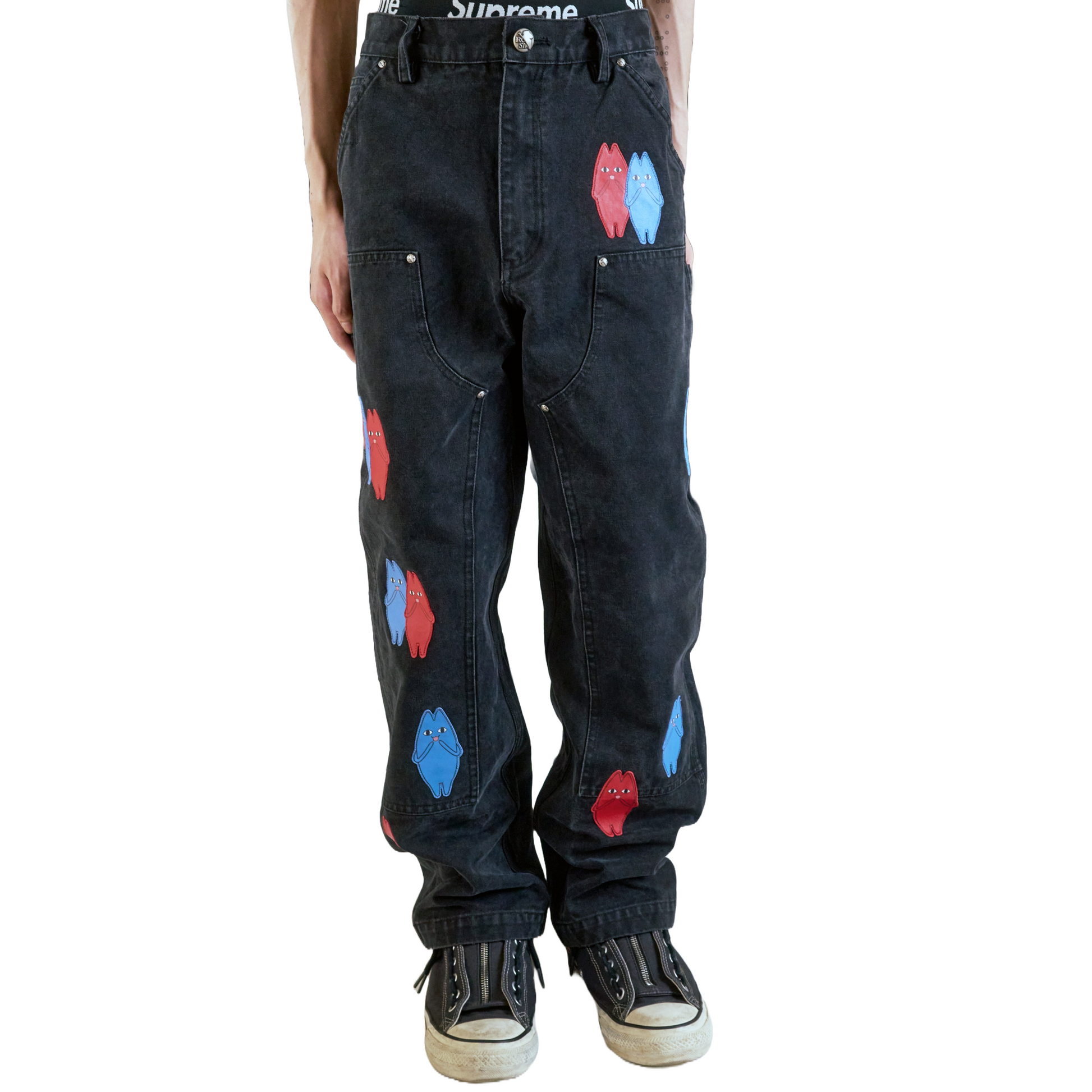 Lambskin Patch Carpenter – ROUGH SIMMONS Lambskin Patch Carpenter – ROUGH SIMMONS