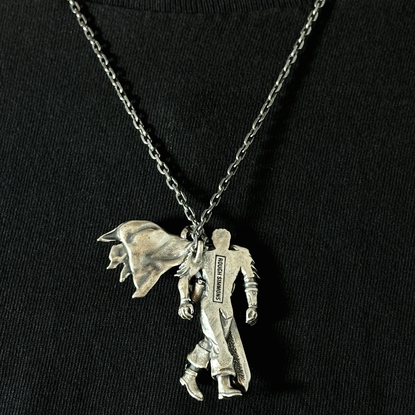 Swordsman Silver Necklace