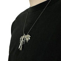 Swordsman Silver Necklace
