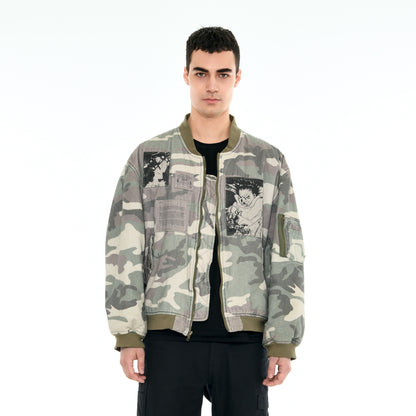 Neo-Tokyo Bomber Jacket