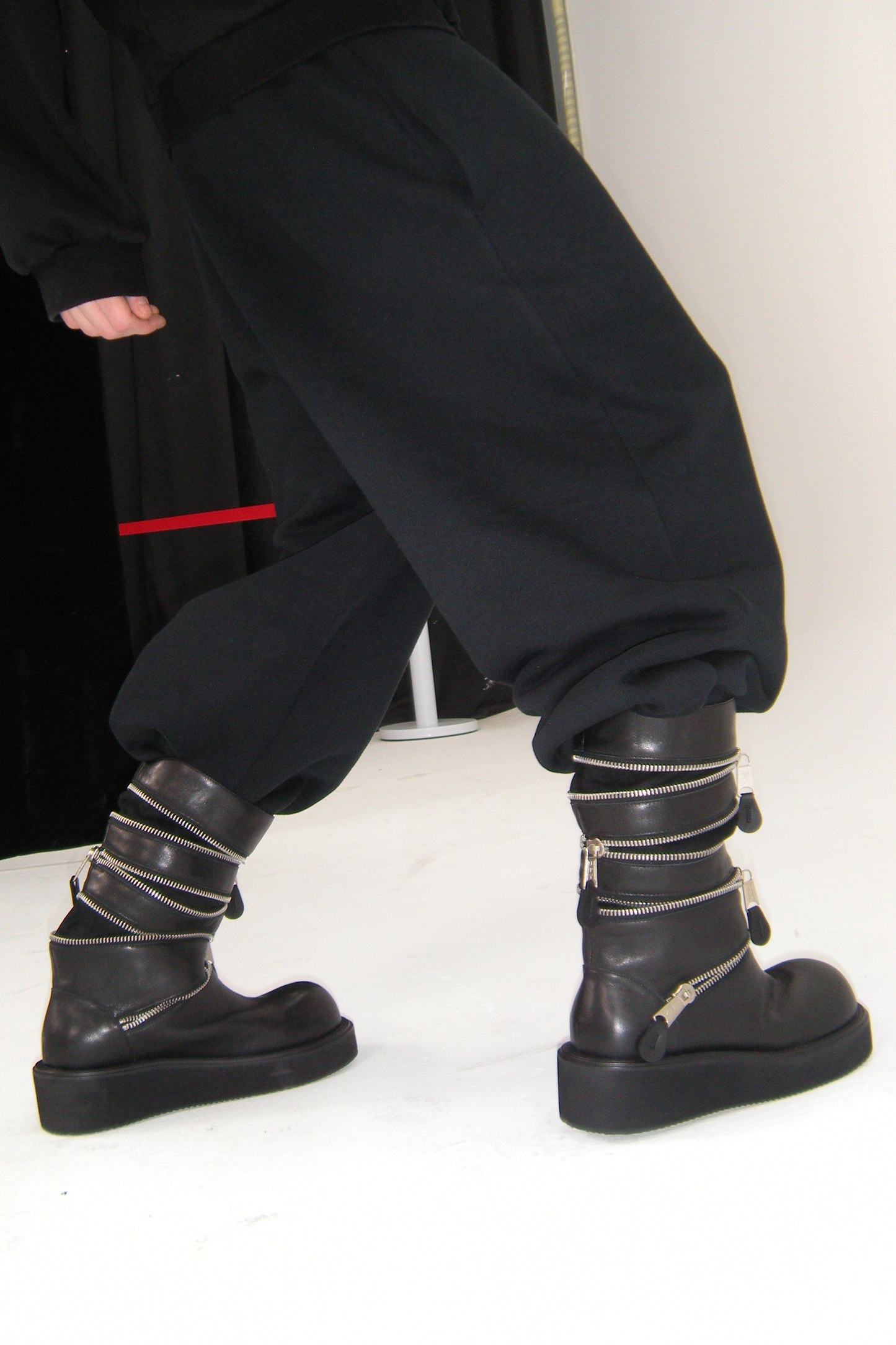 Accordion Combat Boots