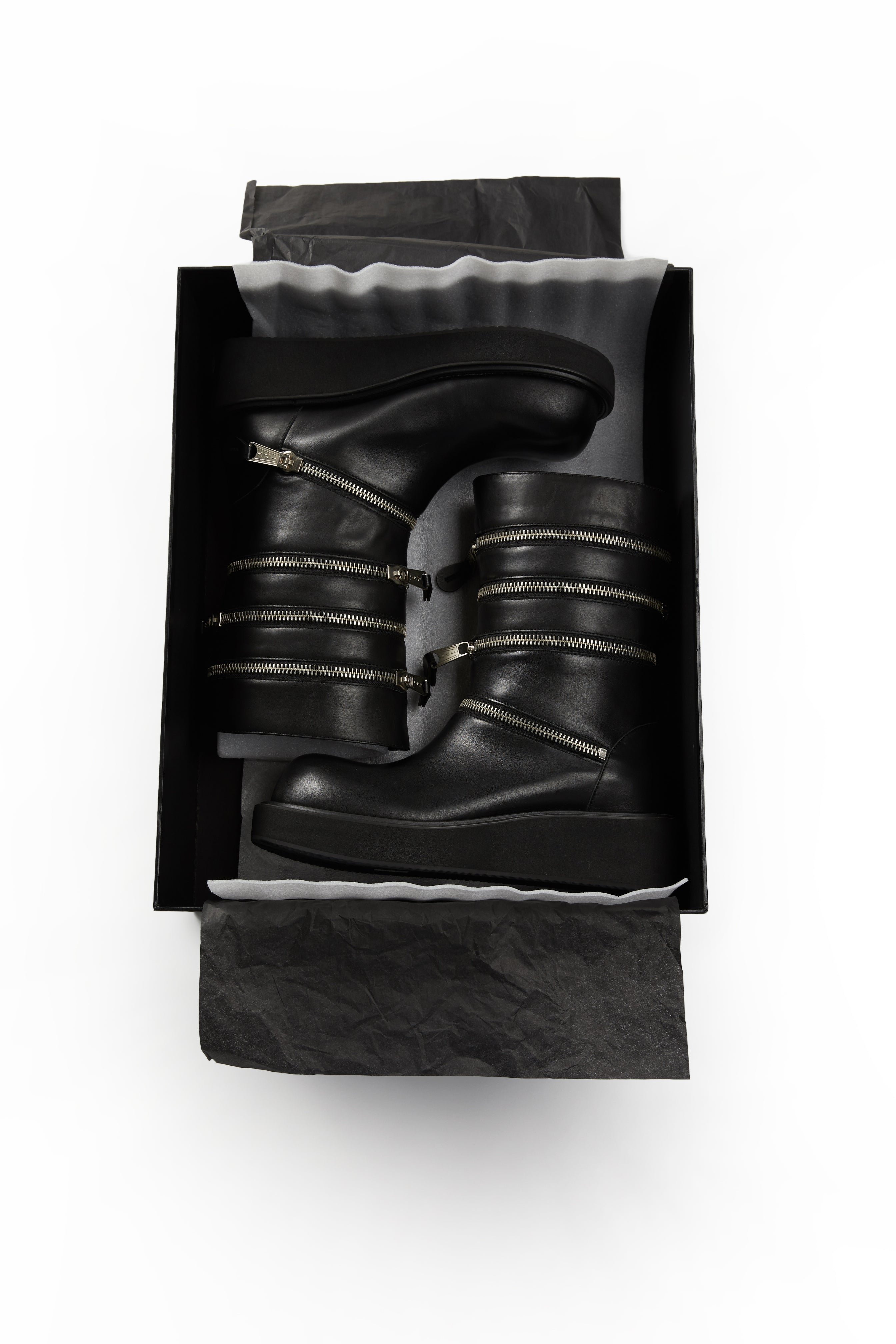 Accordion Combat Boots