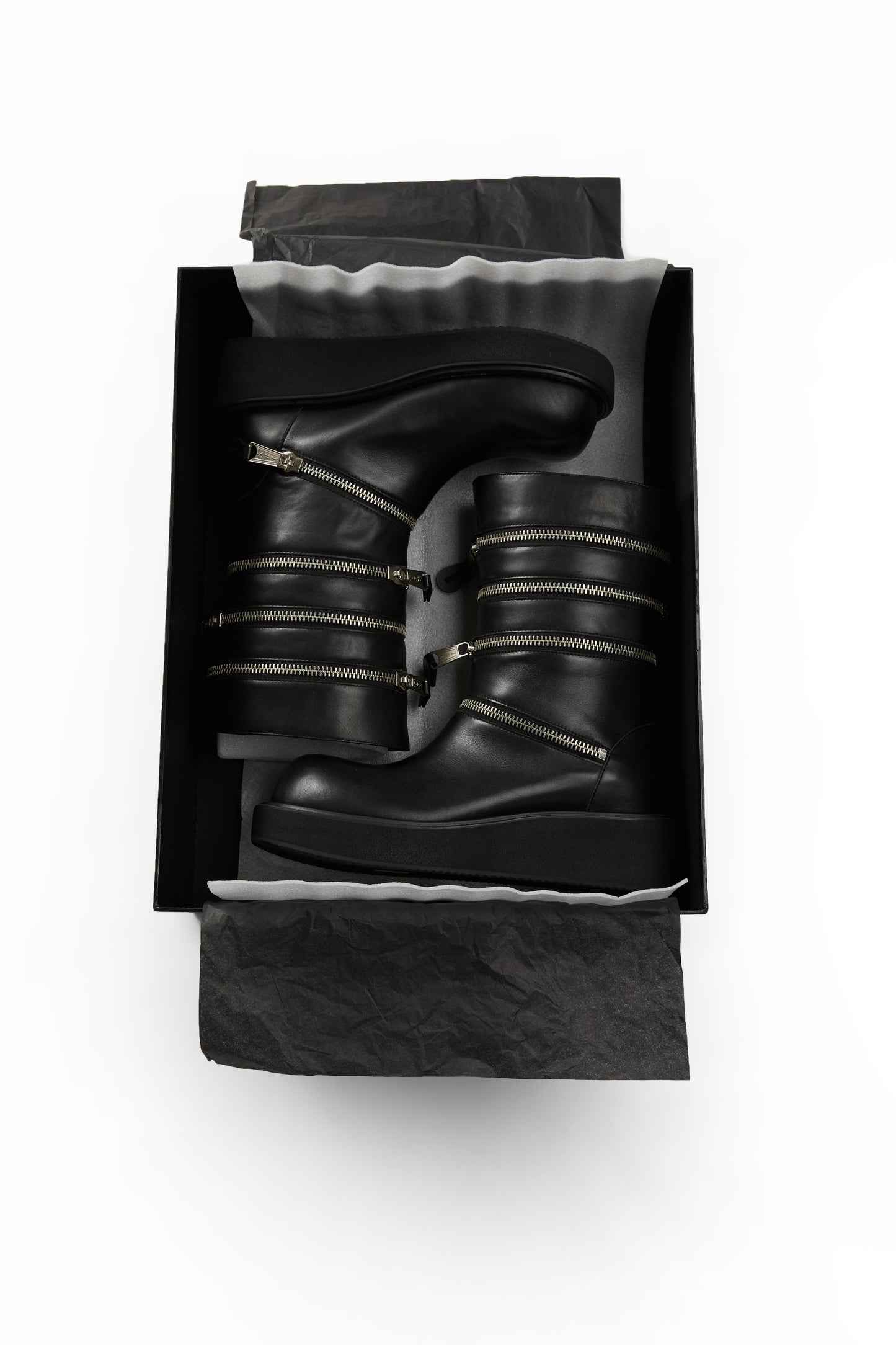 Accordion Combat Boots