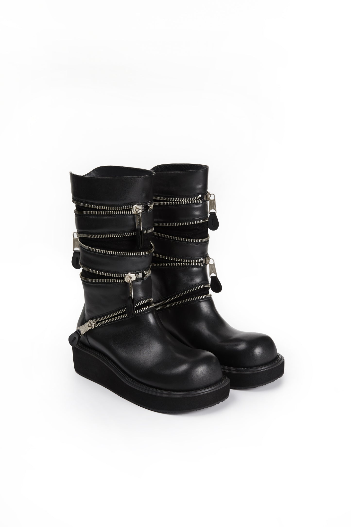 Accordion Combat Boots