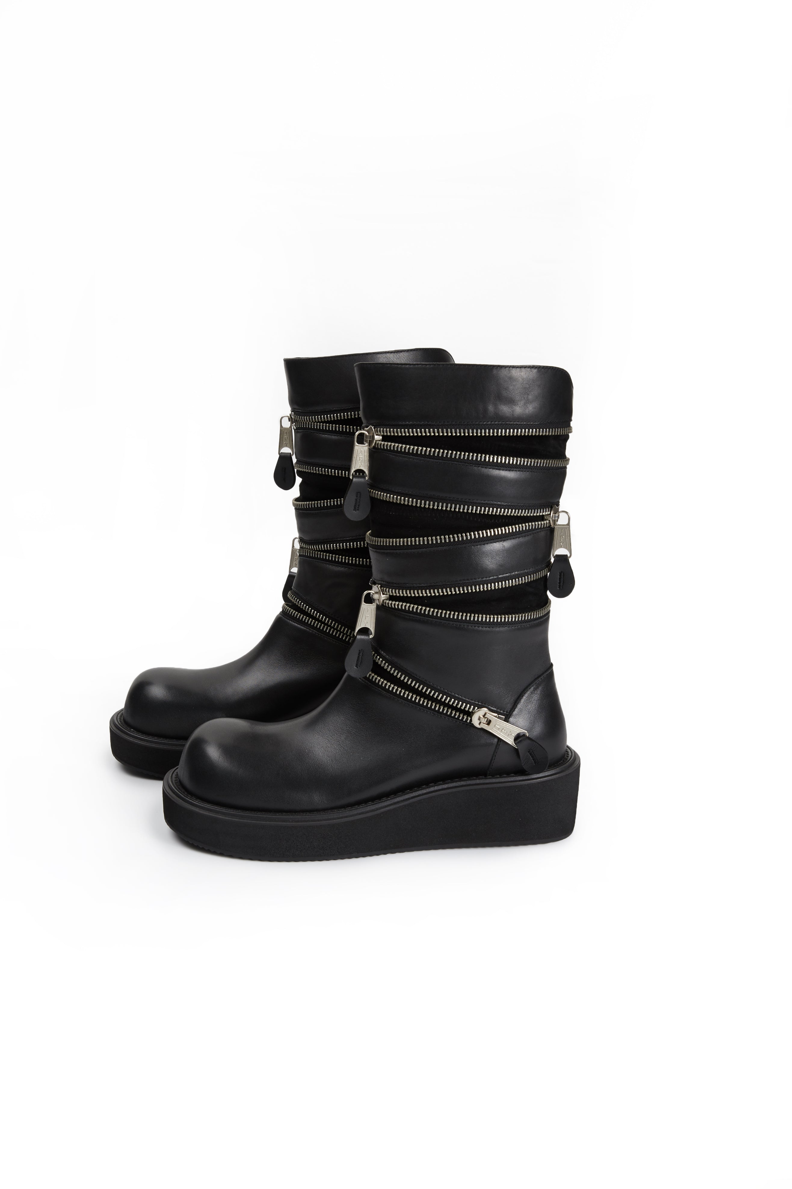 Accordion Combat Boots