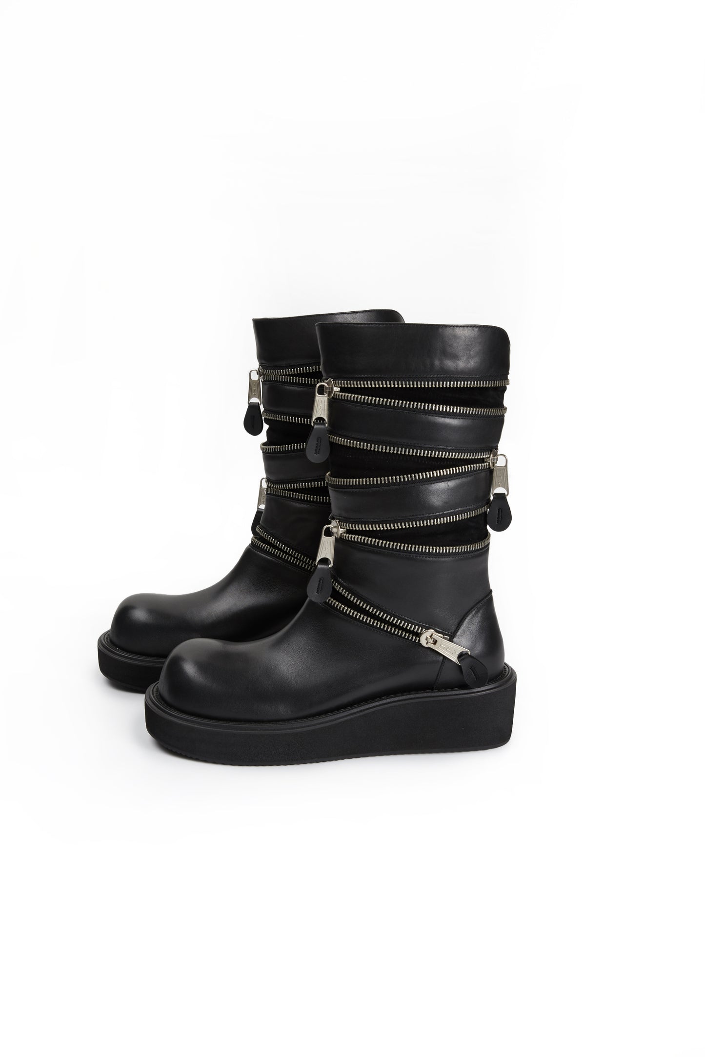 Accordion Combat Boots