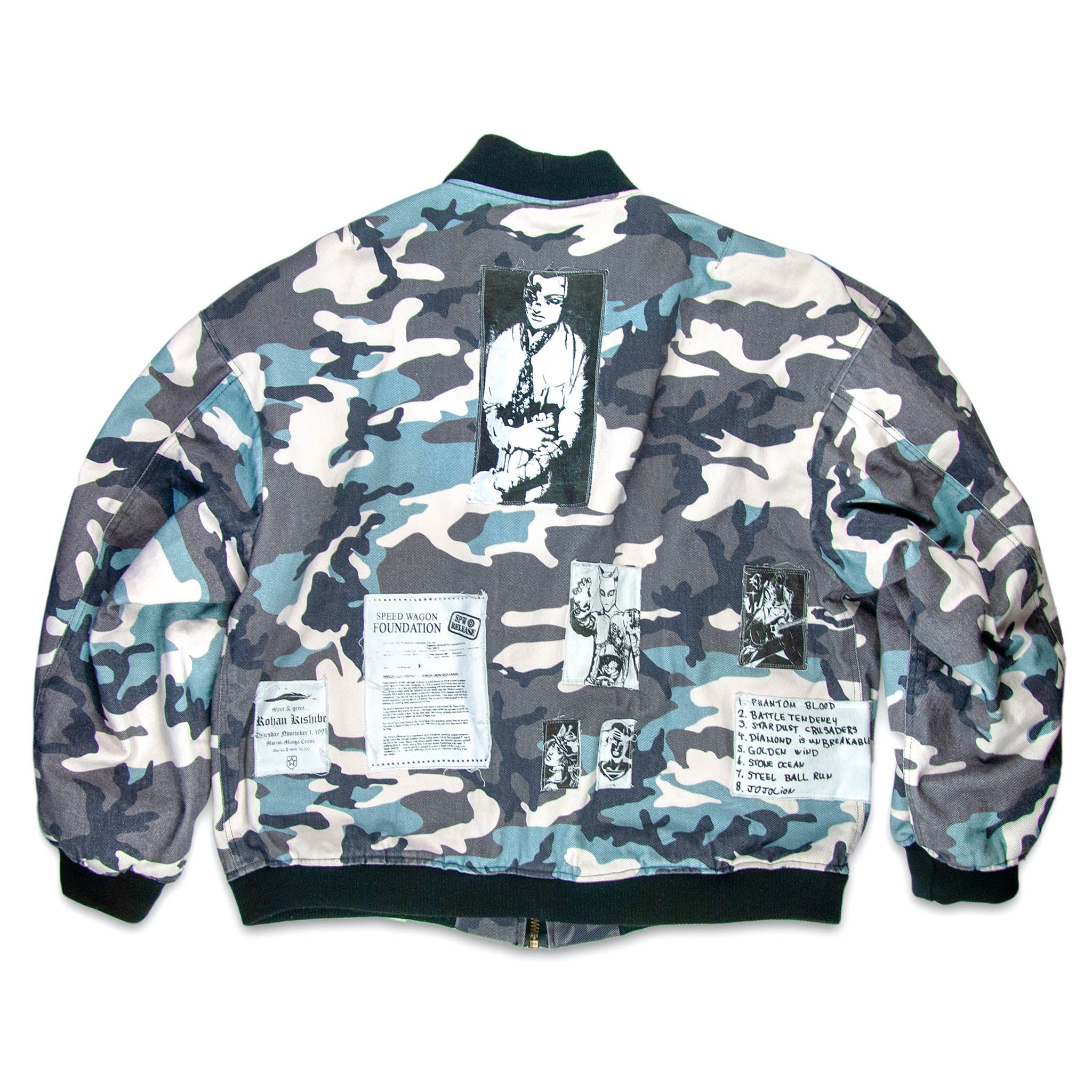 Ora! Ora! Ora! Arctic Camo Bomber