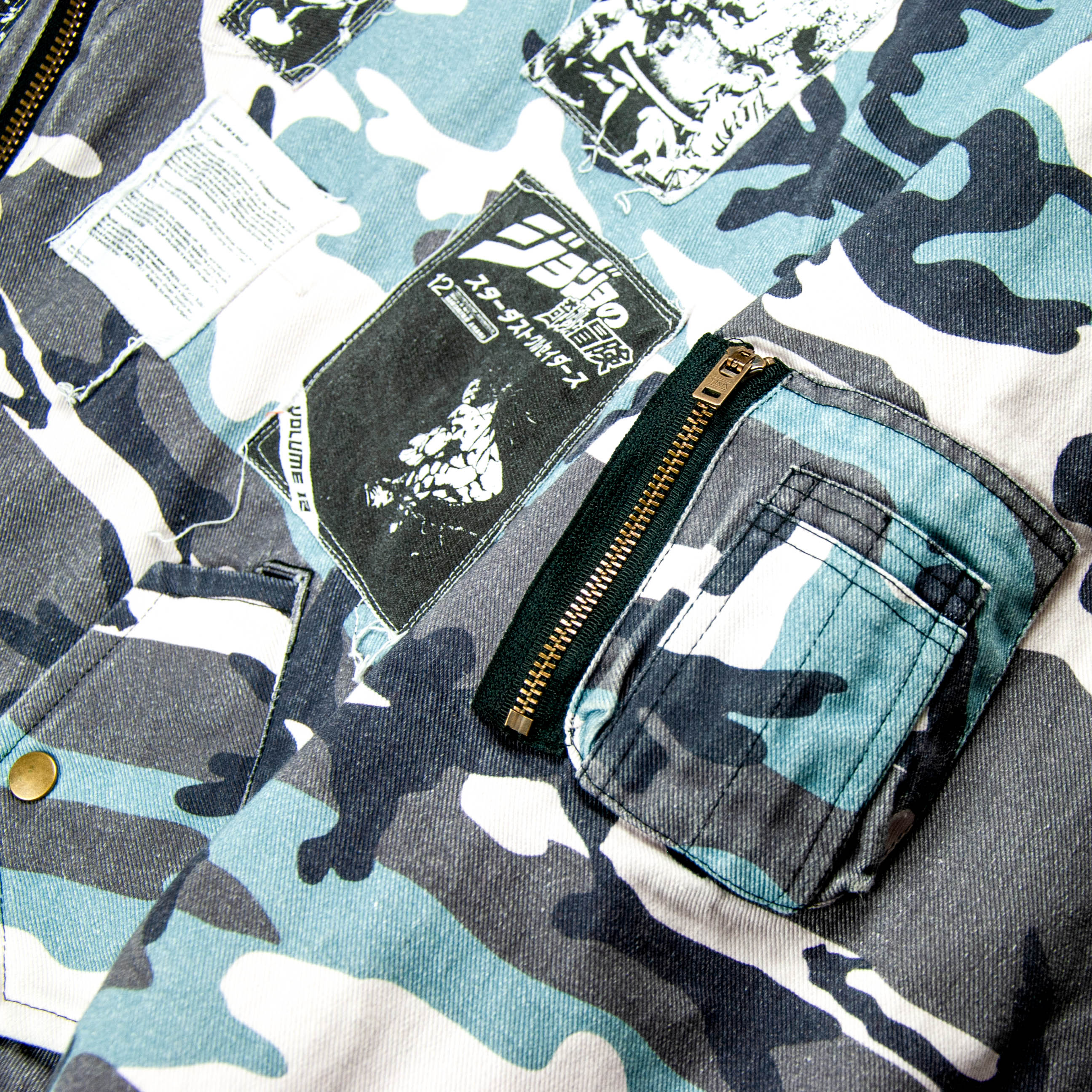 Ora! Ora! Ora! Arctic Camo Bomber