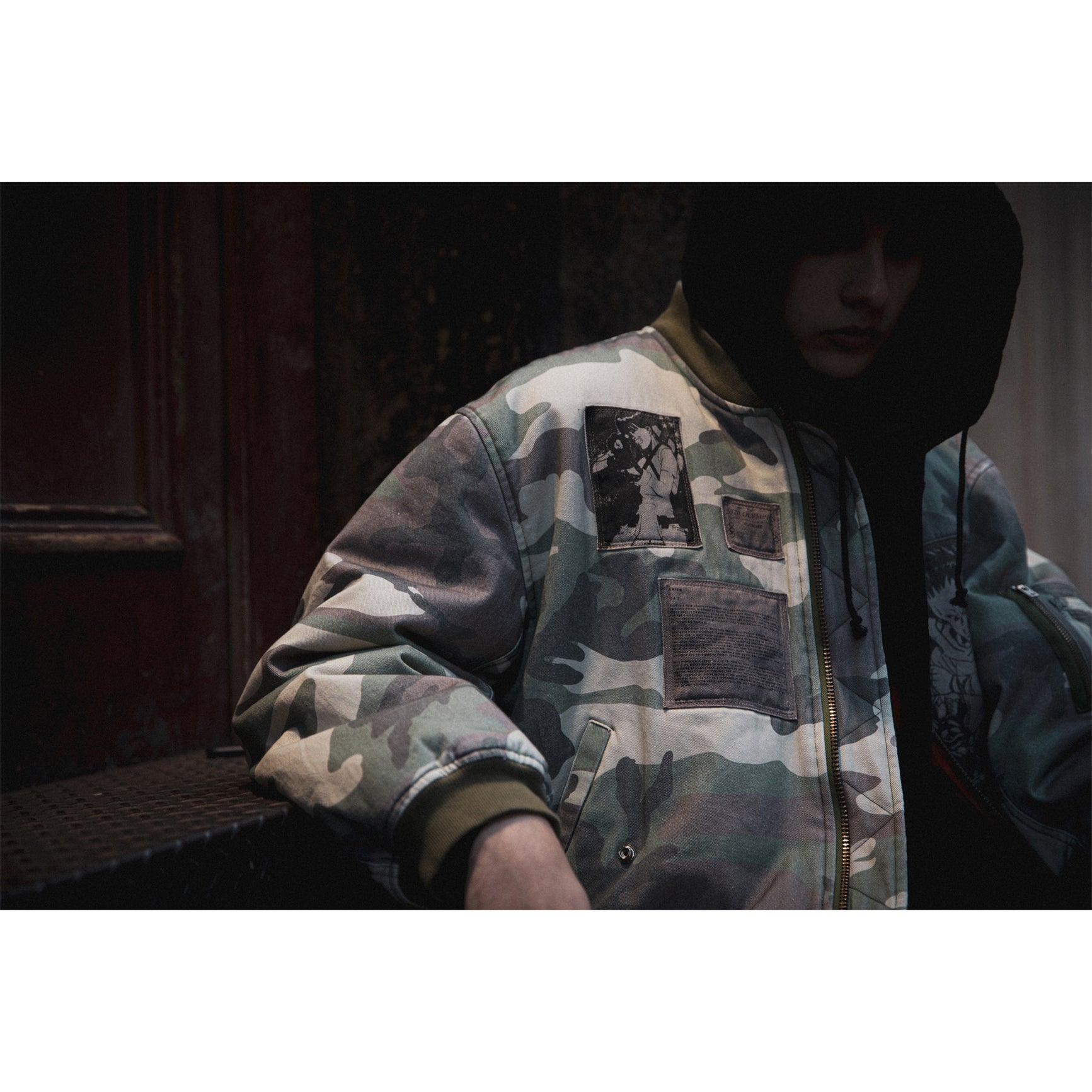 Neo-Tokyo Bomber Jacket