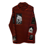 Striped Turtleneck sweater
